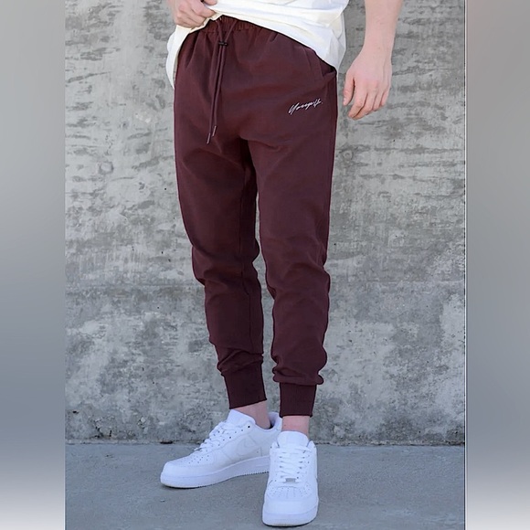 YoungLA 228 Cloud Jogger Track Pant Sweatpants, Chocolate Brown, Size M - Picture 1 of 9